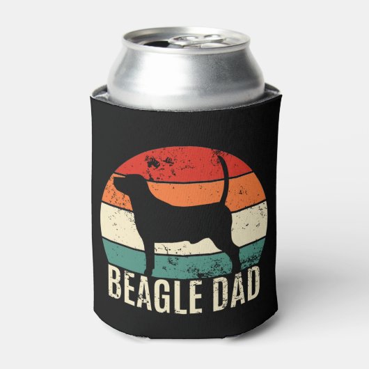 Beagle Dad Blikjeskoeler (Blikje Voorkant)