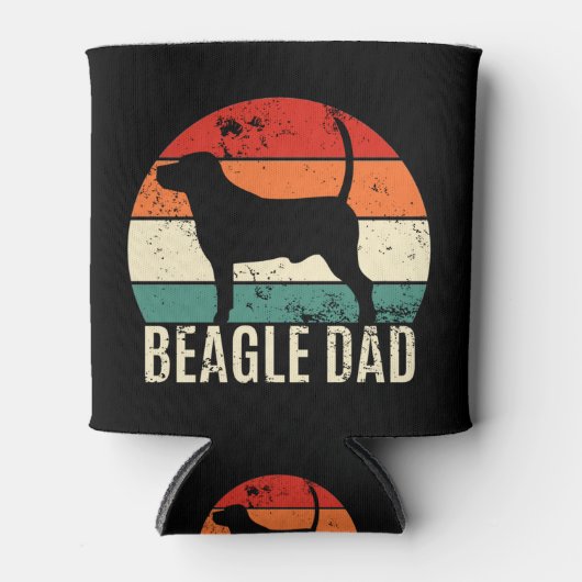 Beagle Dad Blikjeskoeler (Voorkant)