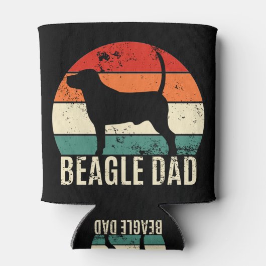 Beagle Dad Blikjeskoeler (Achterkant)