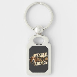 Beagle Dad Energy Sleutelhanger