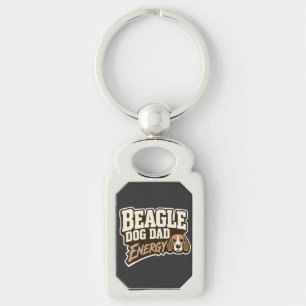 Beagle Dad Energy Sleutelhanger