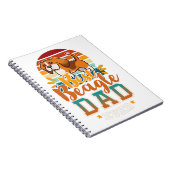 beagle dad engelse beagle hond papa ver hondenlief notitieboek (Rechterzijde)