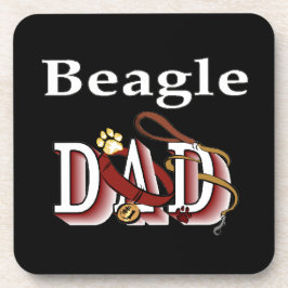 Beagle Dad Gifts Drankjes Onderzetter