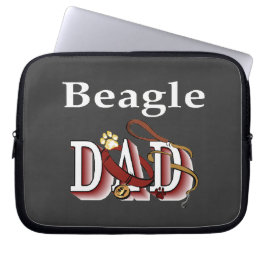 Beagle Dad Gifts Laptop Sleeve