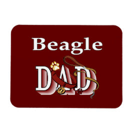 Beagle Dad Gifts Magneet