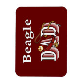 Beagle Dad Gifts Magneet (Verticaal)