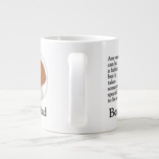 Beagle Dad Grote Koffiekop (Achterkant)