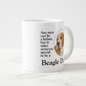 Beagle Dad Grote Koffiekop (Voorkant rechts)
