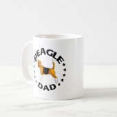 Beagle Dad Koffiemok (Voorkant links)