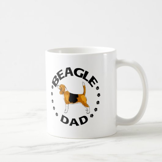 Beagle Dad Koffiemok (Rechts)