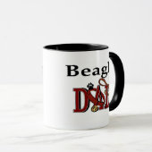 Beagle Dad Mok (Voorkant rechts)