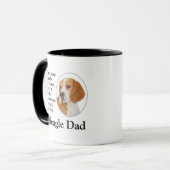 Beagle Dad Mok (Voorkant links)