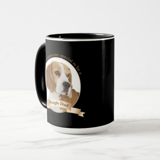 Beagle Dad Mok (Voorkant links)