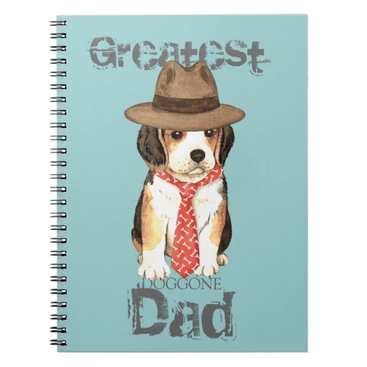 Beagle Dad Notitieboek (Voorkant)