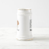 Beagle Dad Stein Bierpul (Center)