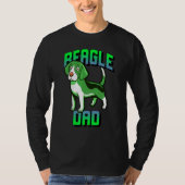 Beagle Dad T-shirt (Voorkant)