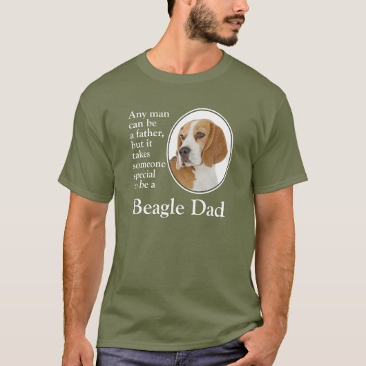 Beagle Dad T-Shirt (Voorkant)