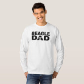 Beagle Dad T-shirt (Voorkant volledig)