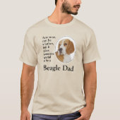 Beagle Dad T-Shirt (Voorkant)