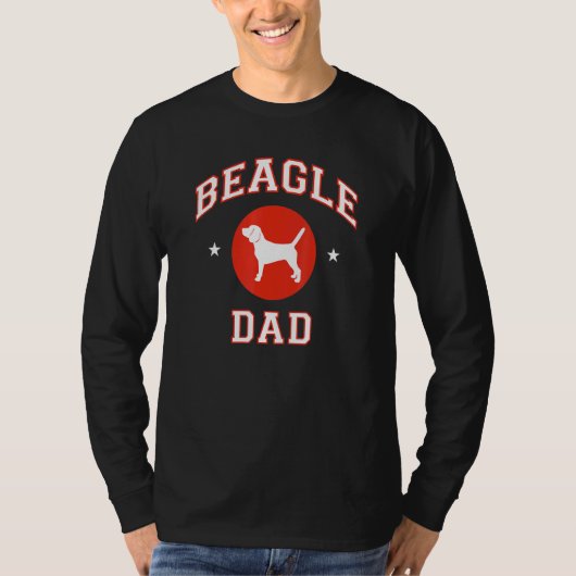 Beagle Dad T-shirt (Voorkant)