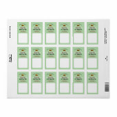 Beagle Day Stationary Labels  (Full Sheet)