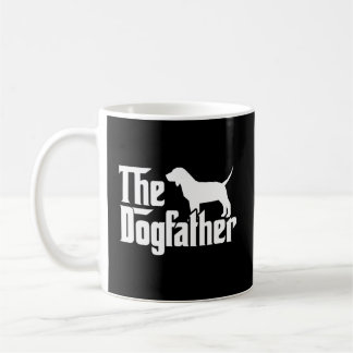 Beagle De Dogfather Beagle Lover Vader Papa Koffiemok
