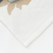 Beagle - DE KONING VAN DEZE FAMILIE Fleece Deken (Hoek)