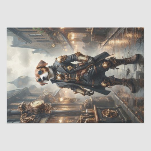 Beagle - Decoupage - Tissuepapier (Voorkant)