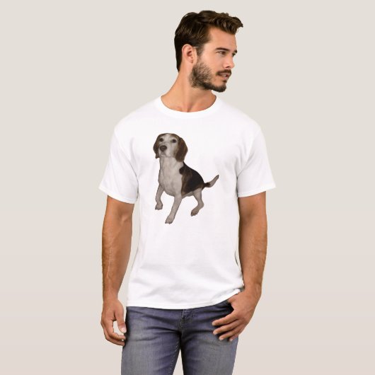 beagle derde t-shirt (Voorkant volledig)