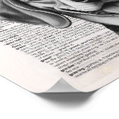 Beagle Dictionary Page-illustraties Poster (Hoek)