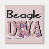 Beagle DIVA Magneet (Voorkant)