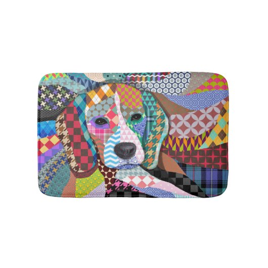 Beagle Dog 161 Badmat (Voorkant)