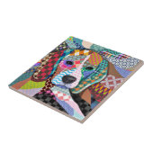 Beagle Dog 161 Tegeltje (Zijkant)