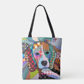 Beagle Dog 161 Tote Bag (Achterkant)