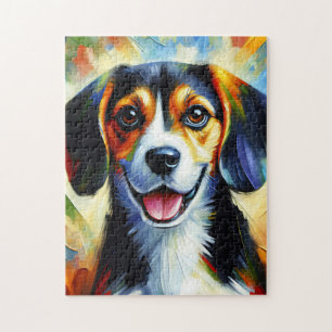 Beagle Dog Acryl Print Hondenliefhebber Gift Legpuzzel