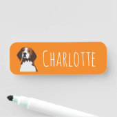 Beagle Dog Beagle Naamplaatje (In situ)