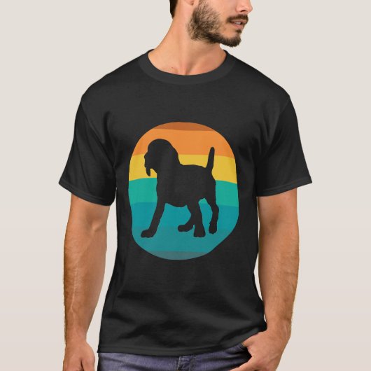 Beagle Dog Beagles Retro T-shirt (Voorkant)