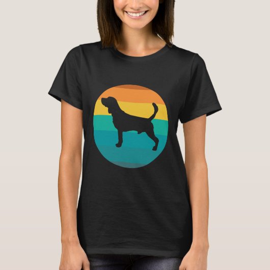 Beagle Dog Beagles Retro T-shirt (Voorkant)