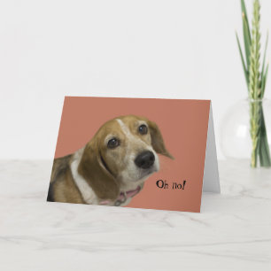 Beagle Dog Birthday Card Kaart