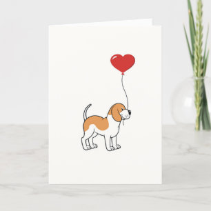 Beagle Dog Birthday Kaart