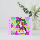 Beagle Dog Briefkaart (Staand voorkant)