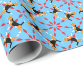 Beagle Dog Cadeaupapier (Rol Hoek)