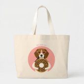 Beagle Dog Canvas tassen (Voorkant)