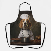 Beagle Dog Chef Schort (Voorkant)
