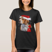 Beagle Dog Christmas T Shirt Dog Family Christmas  (Voorkant)