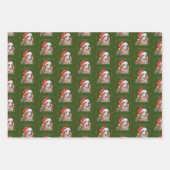 Beagle Dog Christmas Wrapping Papieren Bladen Inpakpapier Vel (Voorkant 3)