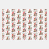 Beagle Dog Christmas Wrapping Papieren Bladen Inpakpapier Vel (Voorkant)