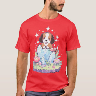 Beagle Dog Crystal T-shirt