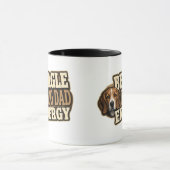 Beagle Dog Dad Energie Mok (Midden)