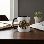 Beagle Dog Dad Energie Mok